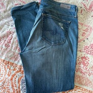 Ag Adriano Goldschmied The Stevie Blue Jeans